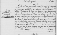 Acte de décès de Jean JOURAND le 20/11/1899 à La Chapelle-Montreuil (86)